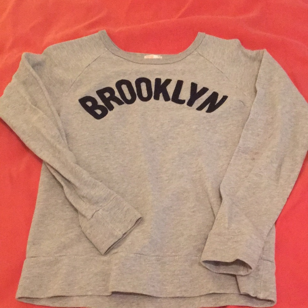 J.Crew Crewcuts “Brooklyn” Sweatshirt Girls Size 14